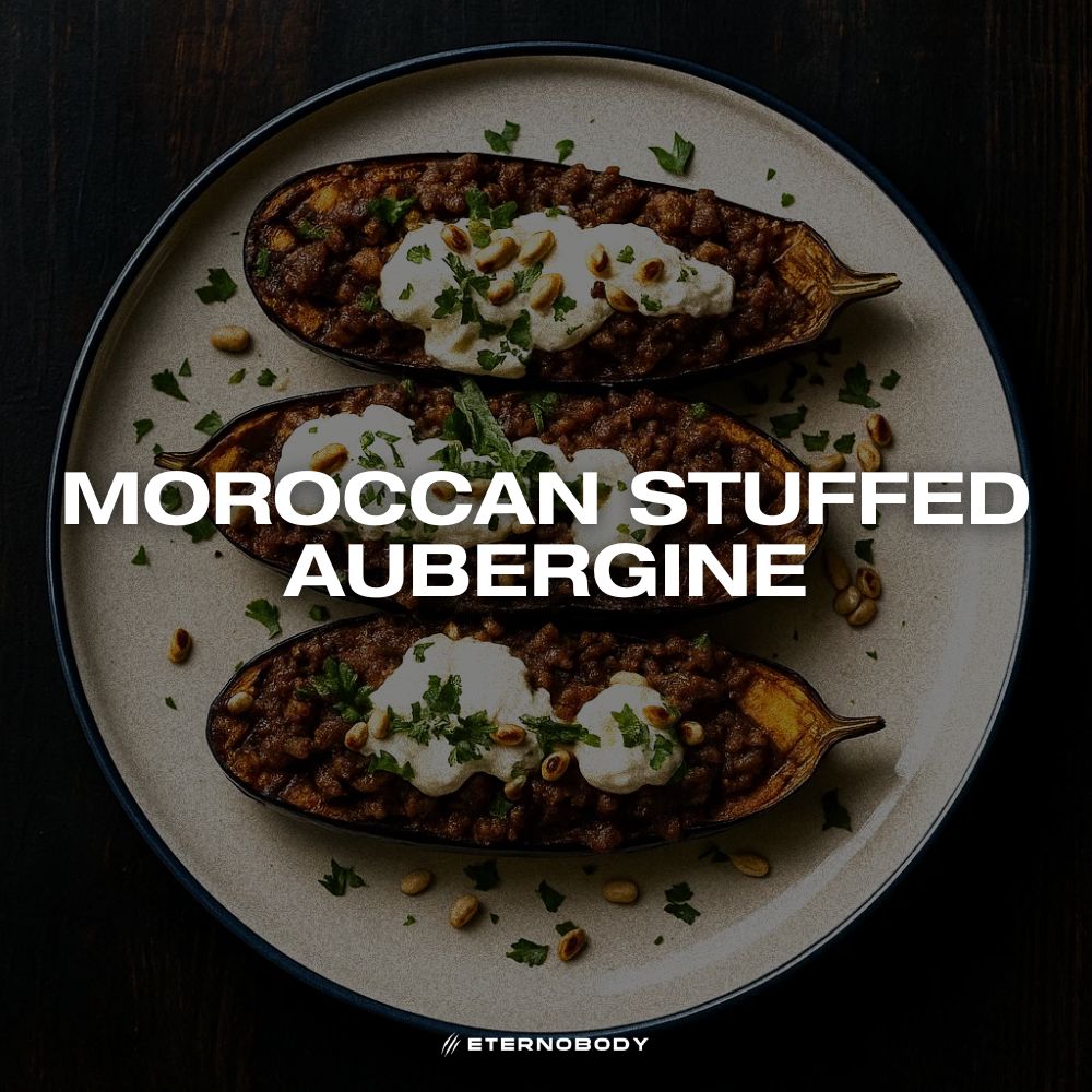Moroccan Stuffed Aubergine