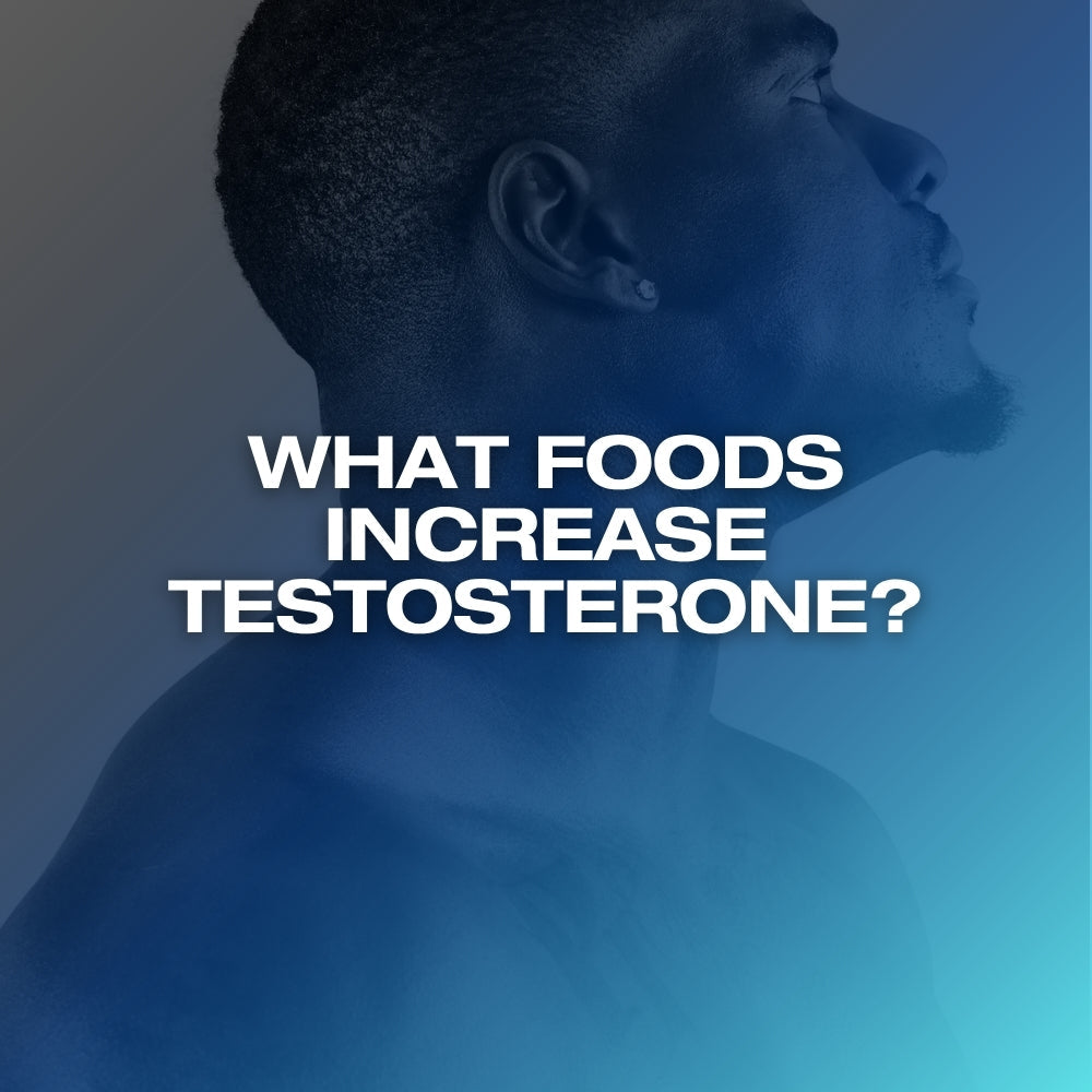 ETERNO blog feature image for foods that increase testosterone naturally